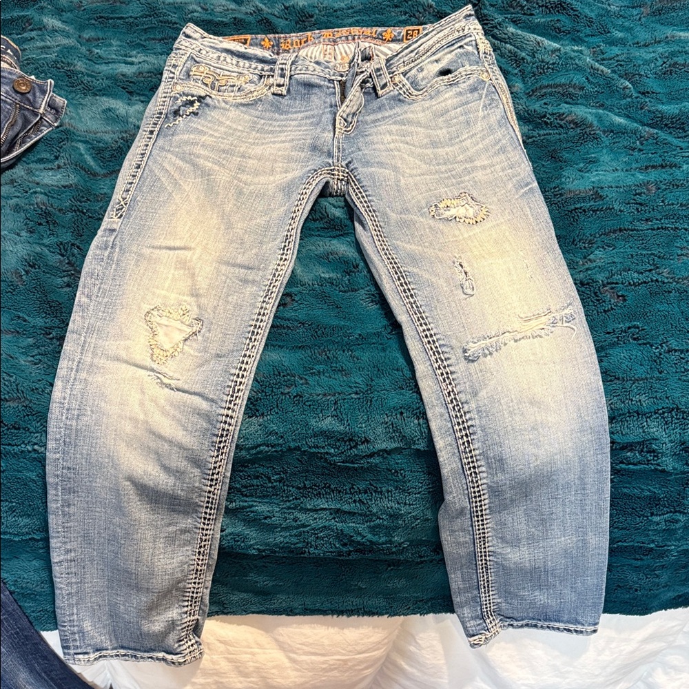 Rock Revival cropped jean